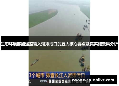 生态环境部加强监管入河排污口的五大核心要点及其实施效果分析